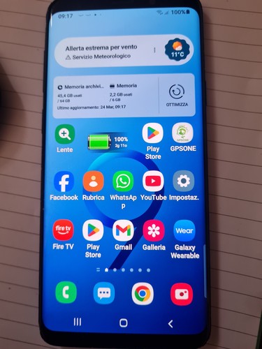 Cellulare samsung plus - s9,